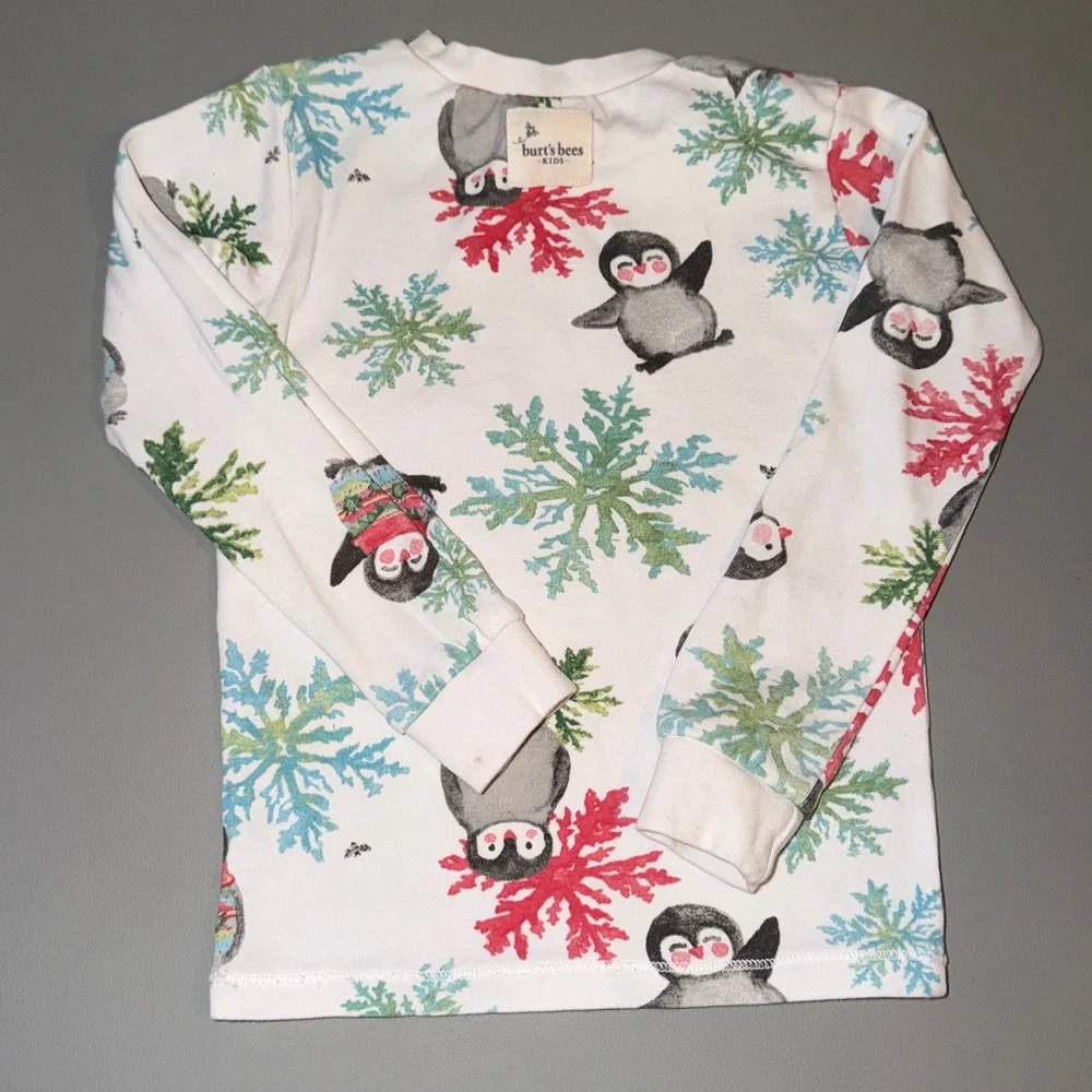 Burt's Bees Baby Cozy Penguin PJ Set | 4T
